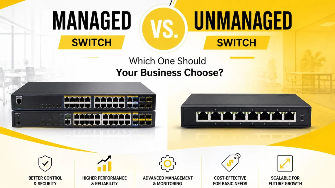 Managed vs. Unmanaged Switch Which One Should Your Business Choose