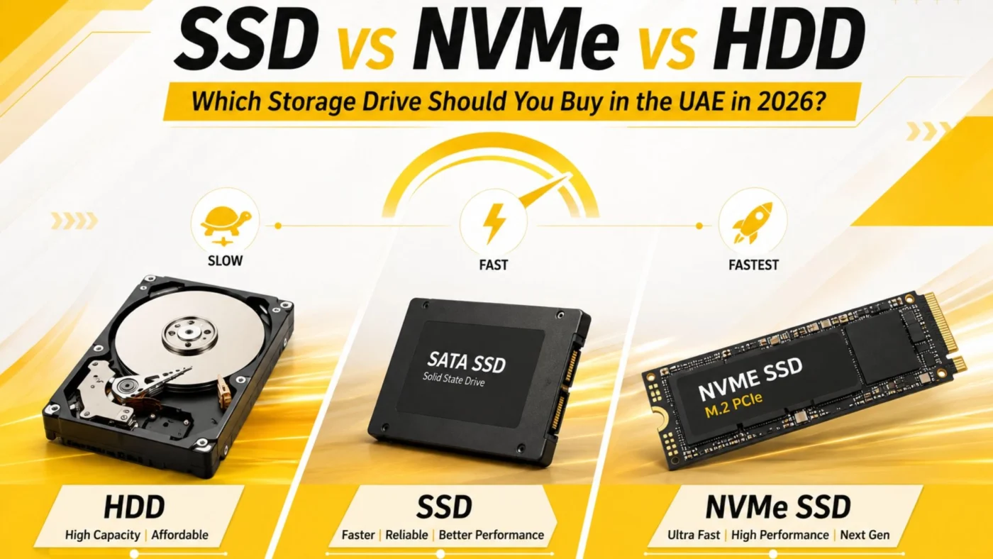 SSD vs HDD vs NVMe