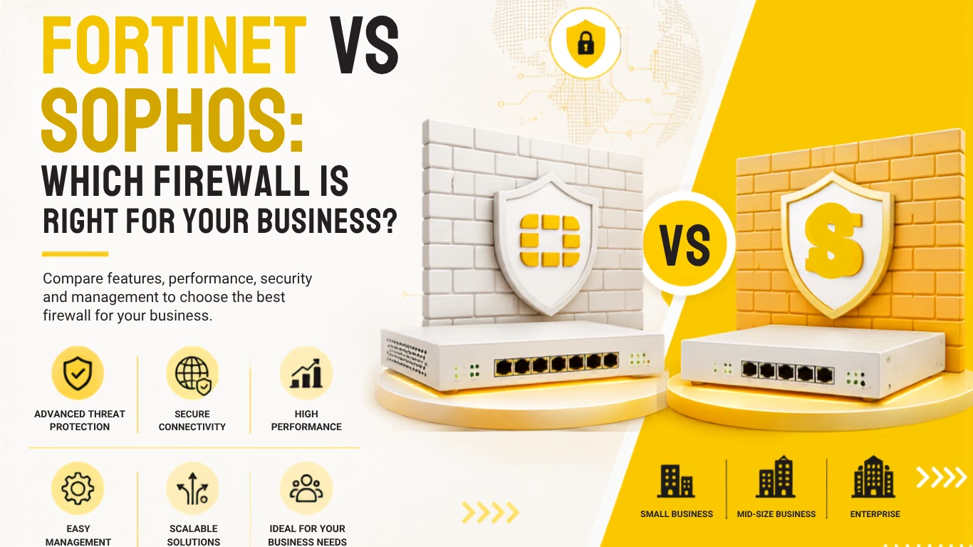 Fortinet vs Sophos Which Firewall Is Right for Your Business