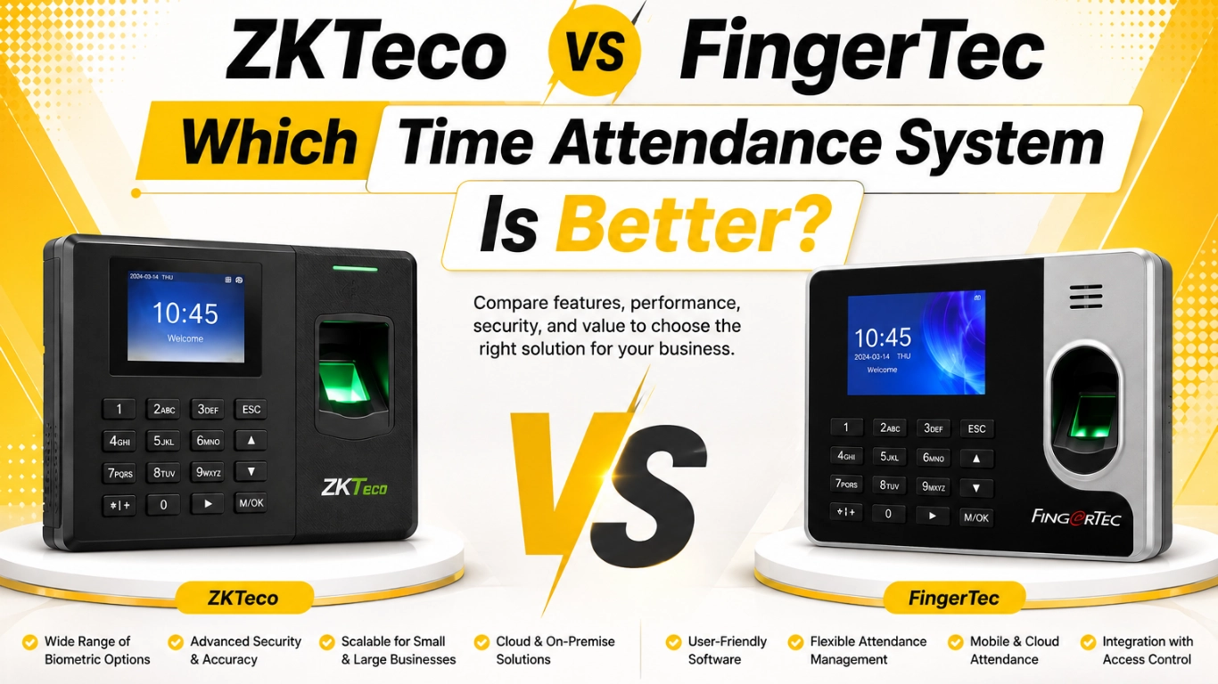 ZKTeco vs FingerTec Which Time Attendance System Is Better