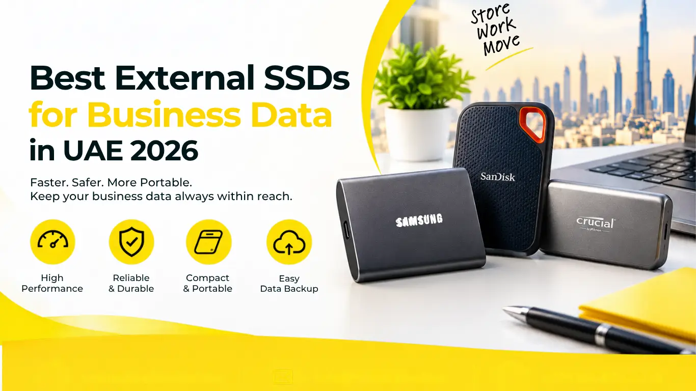 Best External SSDs for Business Data in UAE 2026