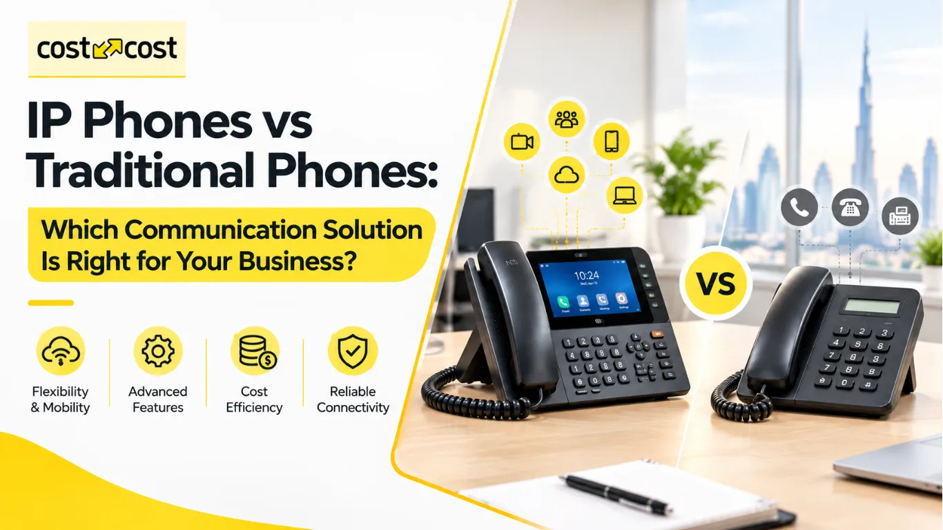 IP Phones vs Traditional Phones Which Communication Solution Is Right for Your Business