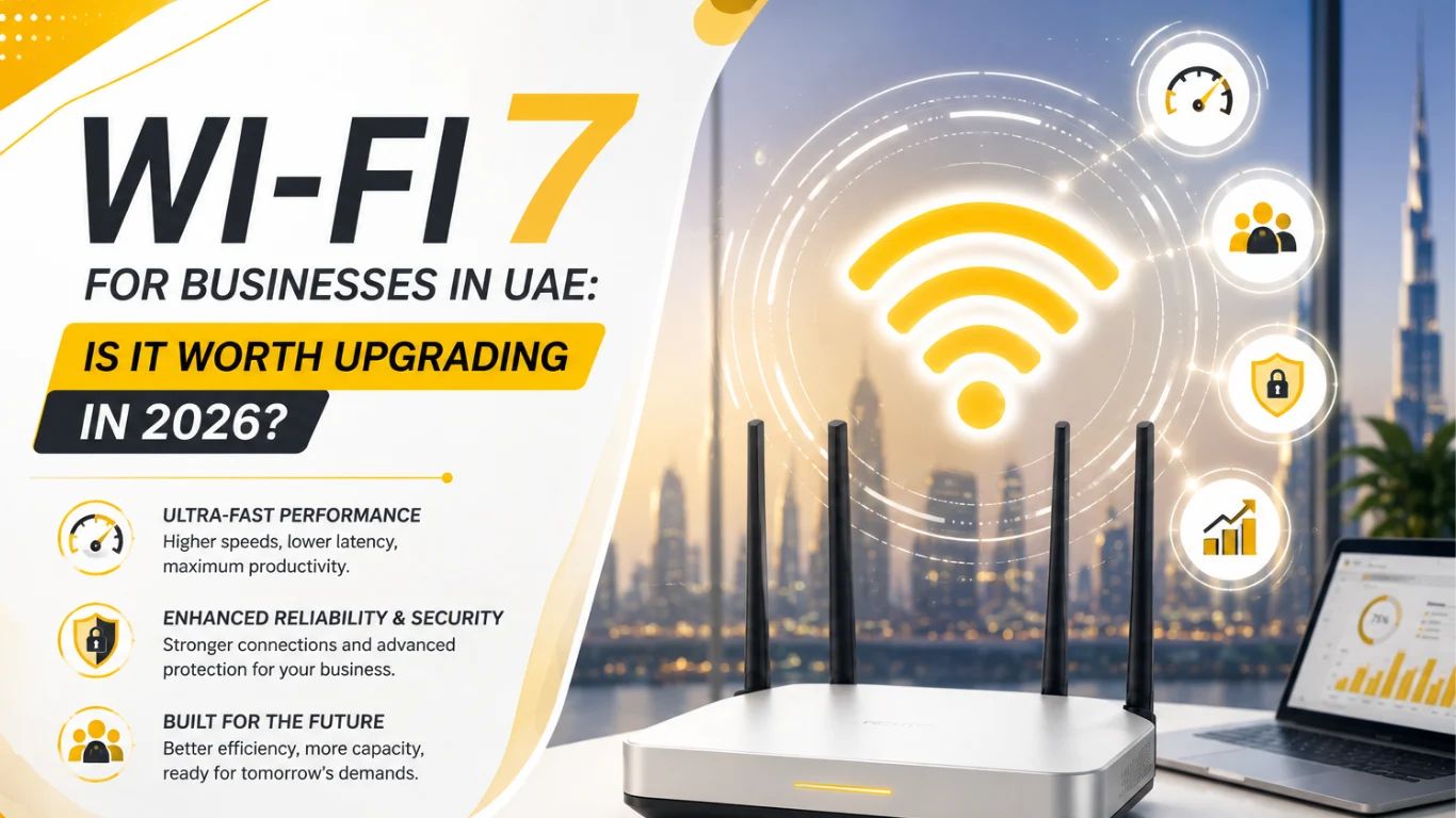 Wi-Fi 7 for Businesses in UAE Is It Worth Upgrading in 2026